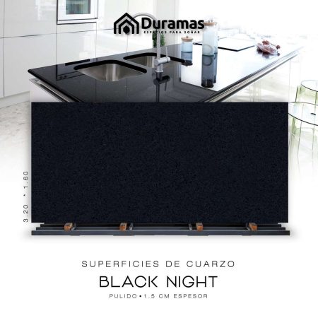 Cuarzo negro cuadrado