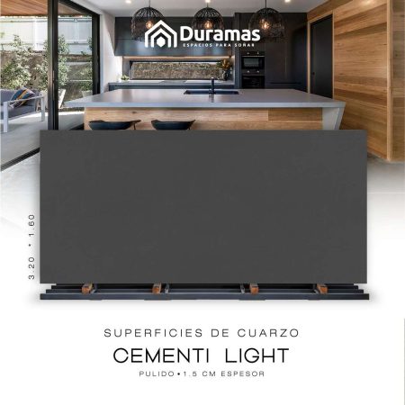 cuarzo gris cuadrado